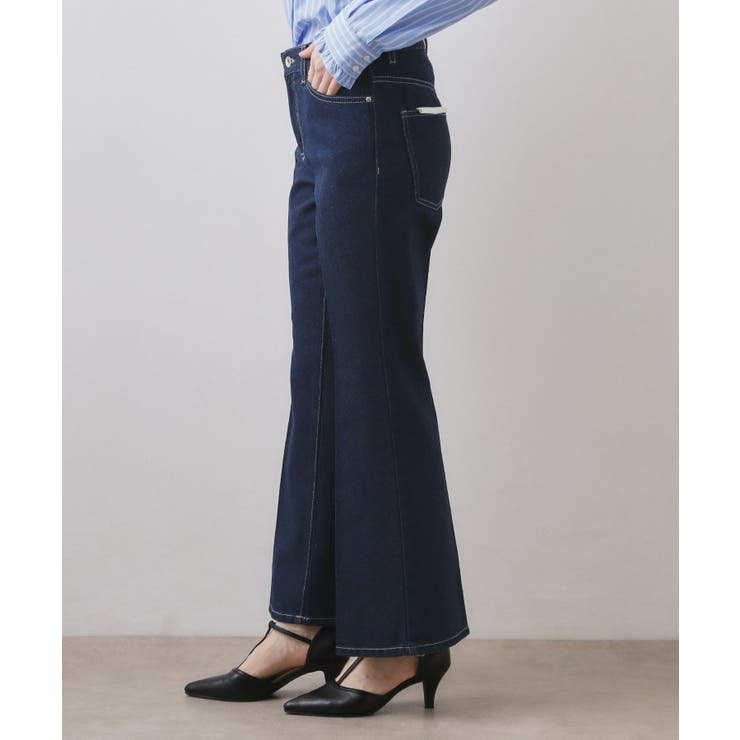 セルロース混フレアデニムパンツ【洗濯機OK】 | index | 詳細画像15 