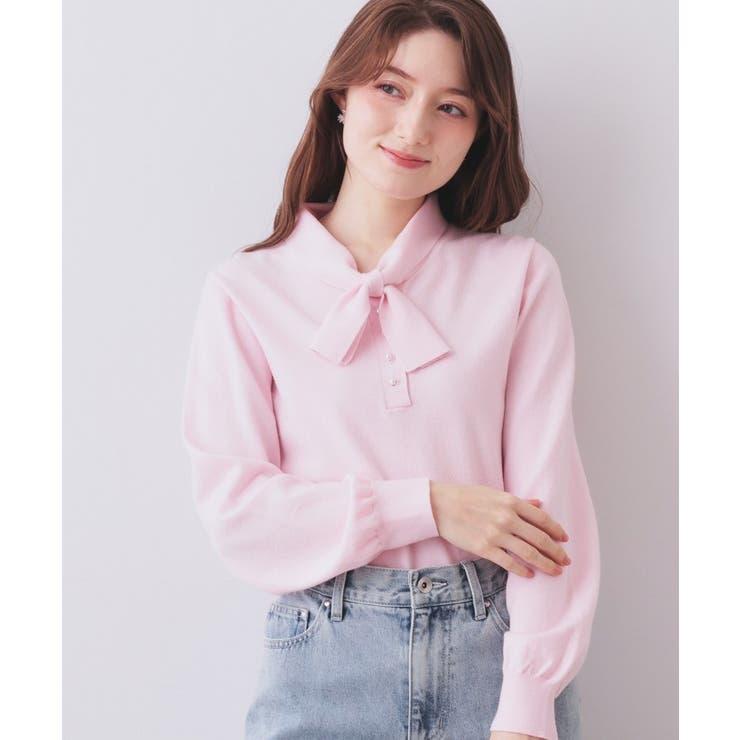 ヘンリーパールミニボウタイニット【洗濯機OK】 | index | 詳細画像6 