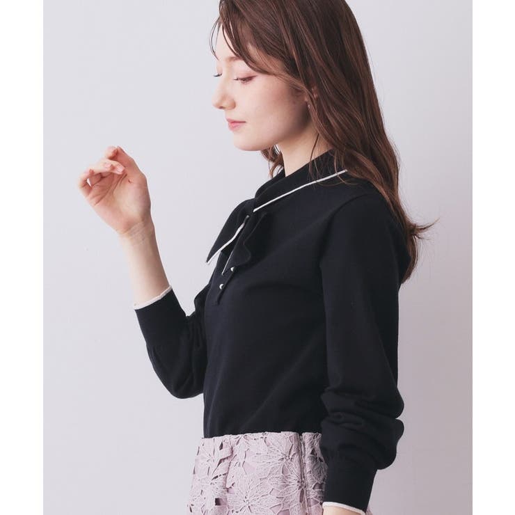 ヘンリーパールミニボウタイニット【洗濯機OK】 | index | 詳細画像14 