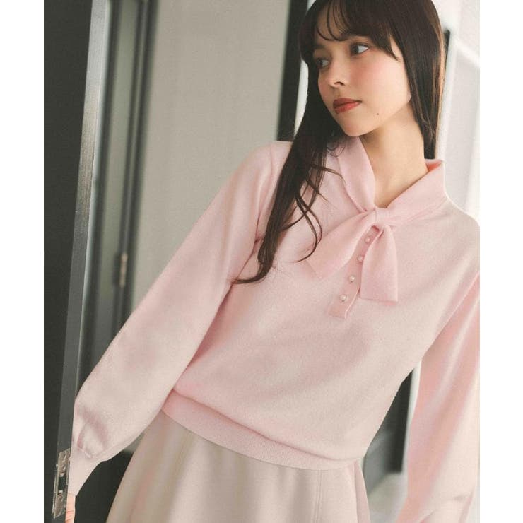 ヘンリーパールミニボウタイニット【洗濯機OK】 | index | 詳細画像1 