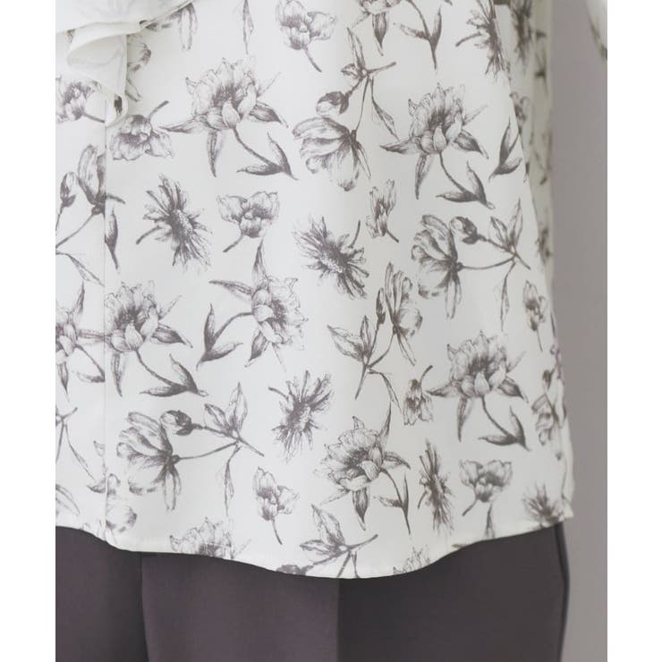 ラッフルフリルブラウス【洗濯機OK/イージーアイロン】 | index | 詳細画像20 