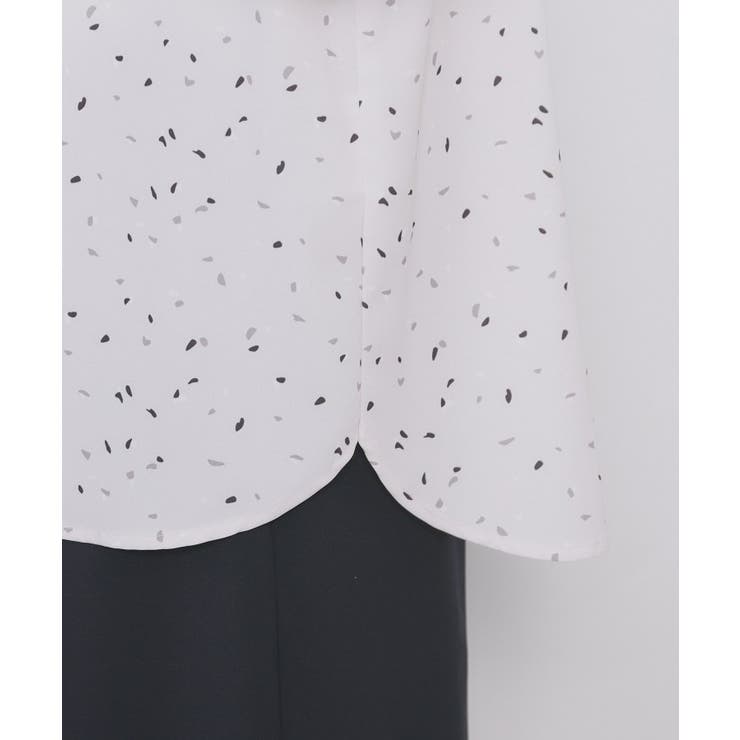 フェイクパールピンボウタイブラウス【洗濯機OK イージーアイロン ストレッチ】《… | index | 詳細画像24 