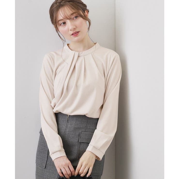 ランダムタックトップス【洗濯機OK/吸水速乾/接触冷感/UVケア】《5col》 | index | 詳細画像5 