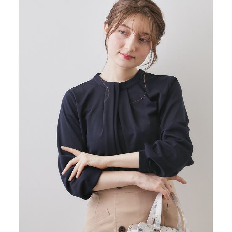 ランダムタックトップス【洗濯機OK/吸水速乾/接触冷感/UVケア】《5col》 | index | 詳細画像9 