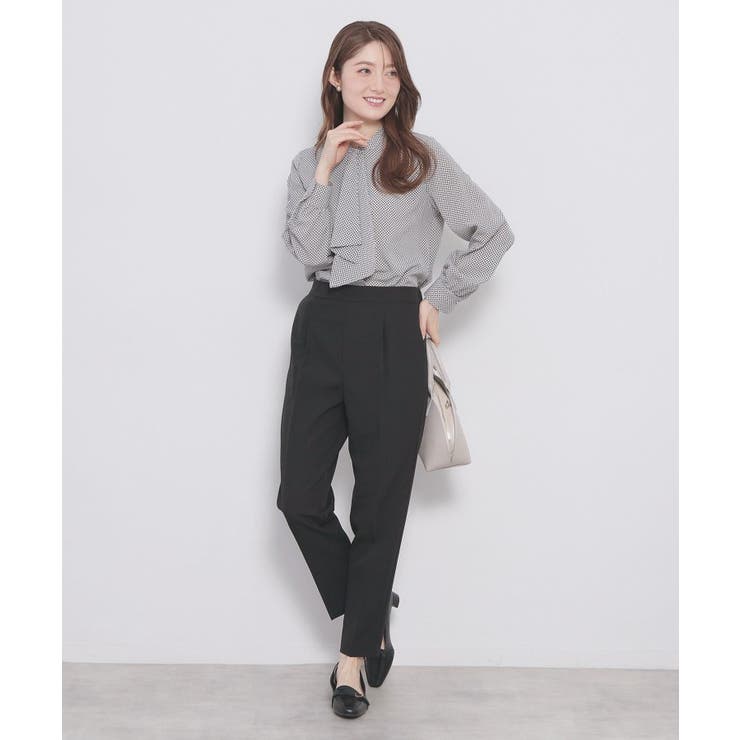 ストレッチイージーテーパードパンツ【洗濯機OK/イージーアイロン】 | index | 詳細画像2 