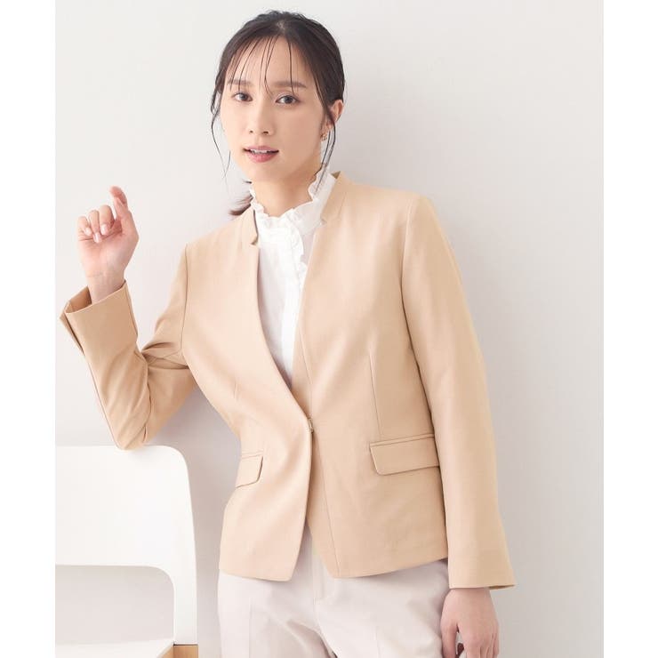 ノーカラージャケット セットアップ対応可【洗える 接触冷感 | index | 詳細画像30 