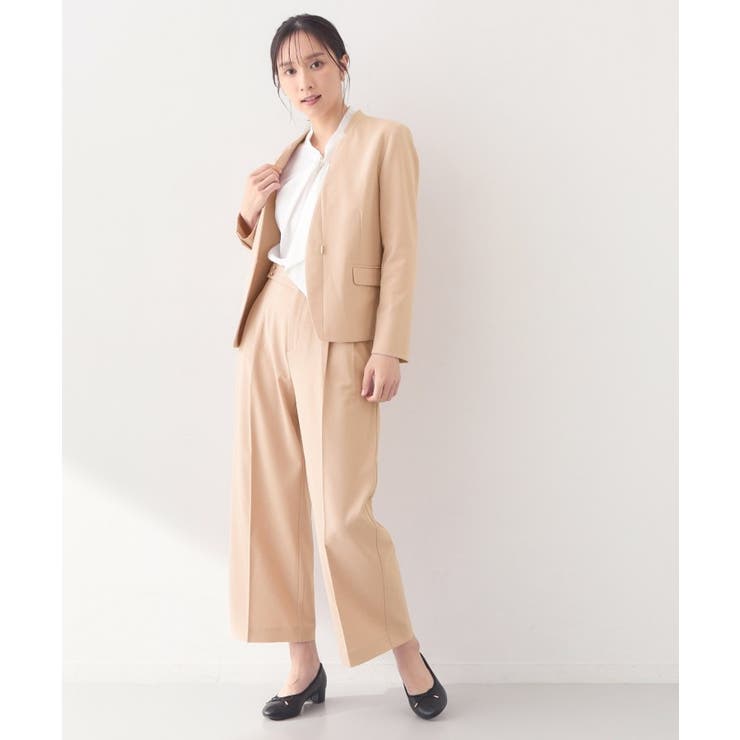 ノーカラージャケット セットアップ対応可【洗える 接触冷感 | index | 詳細画像29 