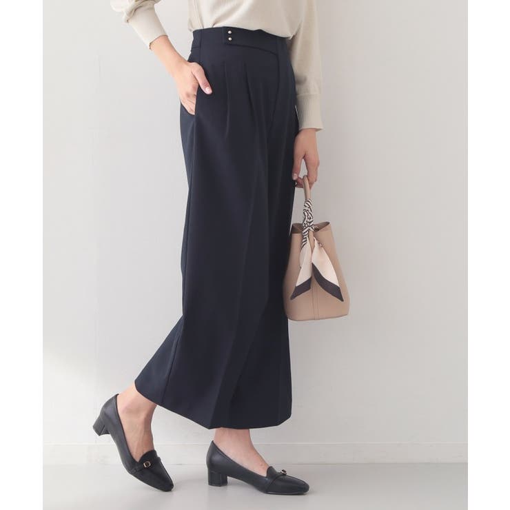 ストレッチ2タックワイドパンツ セットアップ対応可【洗濯機OK 接触冷感 | index | 詳細画像16 