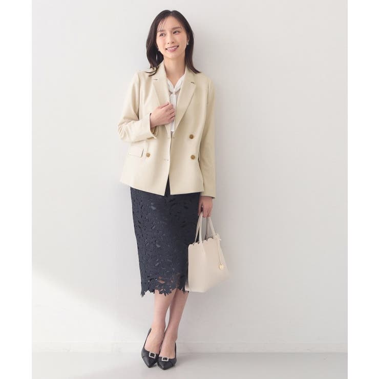 ダブルブレストジャケット セットアップ対応可【洗える 接触冷感 | index | 詳細画像13 