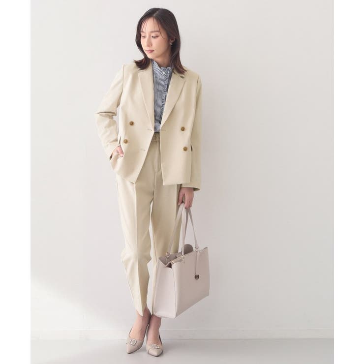 ダブルブレストジャケット セットアップ対応可【洗える 接触冷感 | index | 詳細画像15 