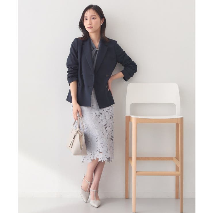 ダブルブレストジャケット セットアップ対応可【洗える 接触冷感 | index | 詳細画像20 