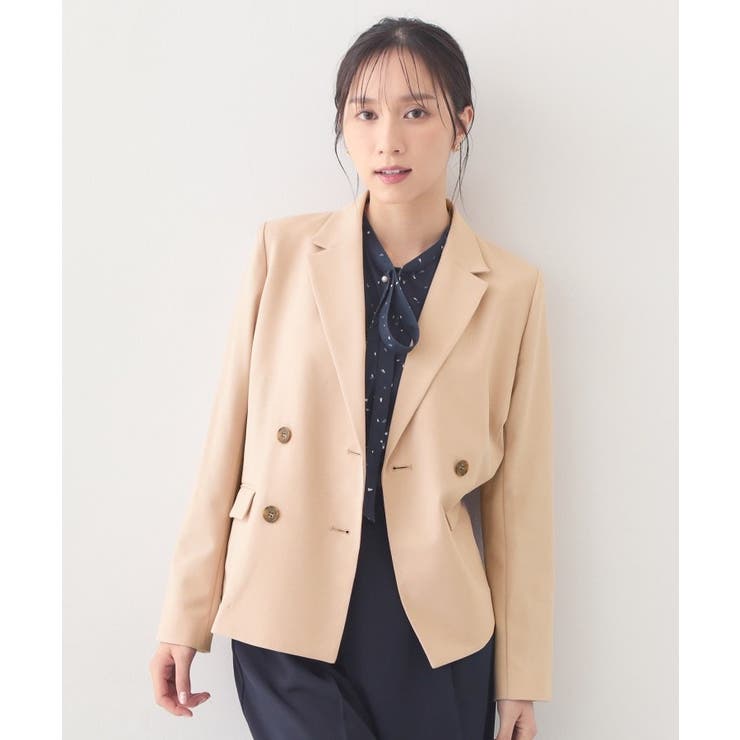 ダブルブレストジャケット セットアップ対応可【洗える 接触冷感 | index | 詳細画像25 