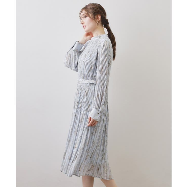 ベルト付きプリーツフレアワンピース【洗濯機OK イージーアイロン 防シワ】《5c… | index | 詳細画像46 