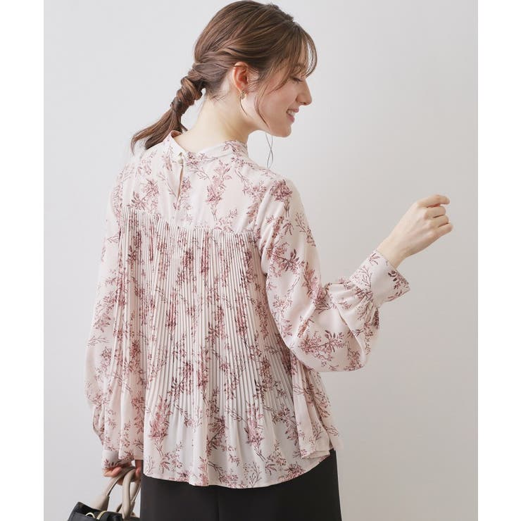 エアリープリーツスタンドカラーブラウス【洗濯機OK イージーアイロン 防シワ】《… | index | 詳細画像5 