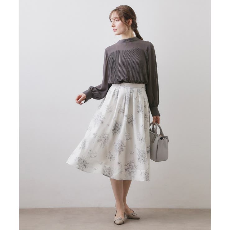 エアリープリーツスタンドカラーブラウス【洗濯機OK イージーアイロン 防シワ】《… | index | 詳細画像15 