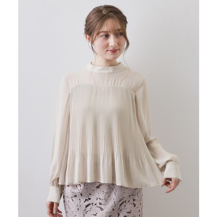 エアリープリーツスタンドカラーブラウス【洗濯機OK イージーアイロン 防シワ】《… | index | 詳細画像21 