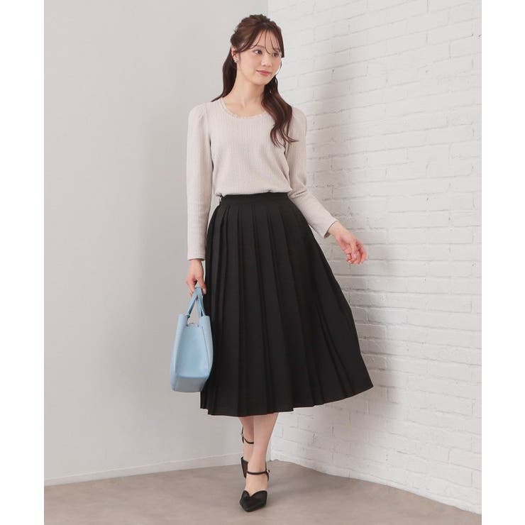 ビット付きダブルプリーツスカート【洗濯機OK/イージーアイロン】 | index | 詳細画像2 