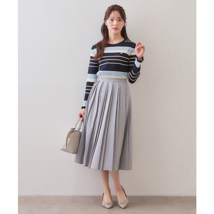 ビット付きダブルプリーツスカート【洗濯機OK/イージーアイロン】 | index | 詳細画像11 