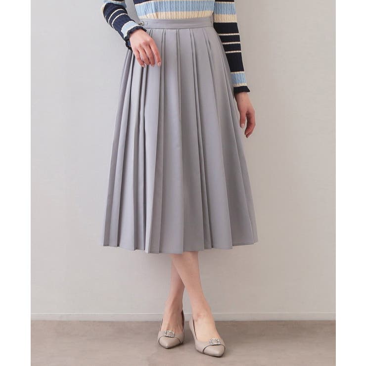 ビット付きダブルプリーツスカート【洗濯機OK/イージーアイロン】 | index | 詳細画像13 