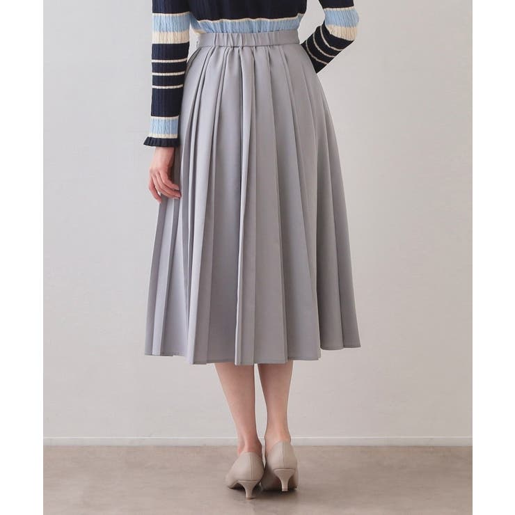 ビット付きダブルプリーツスカート【洗濯機OK/イージーアイロン】 | index | 詳細画像15 