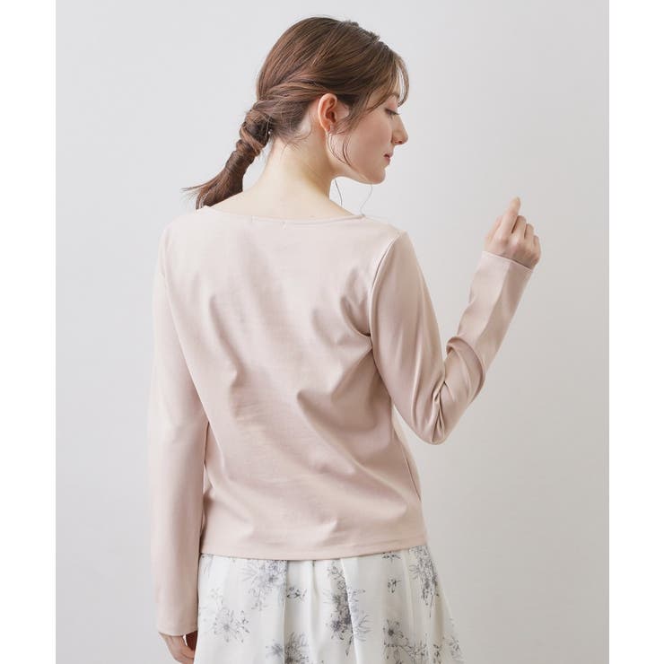 アシメラッフルフリルポンチトップス【洗濯機OK】 | index | 詳細画像15 