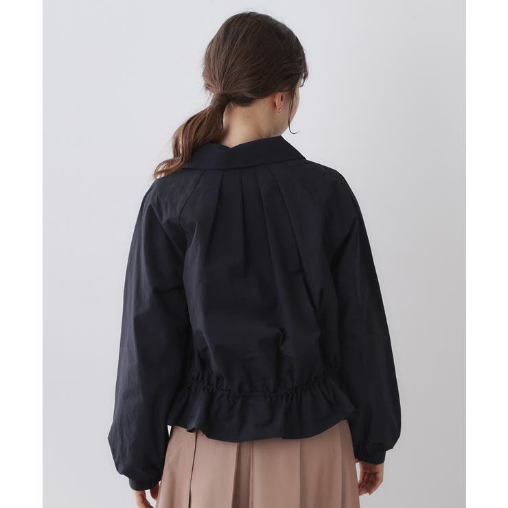 スタンドカラーペプラムブルゾン【洗濯機OK】 | index | 詳細画像15 