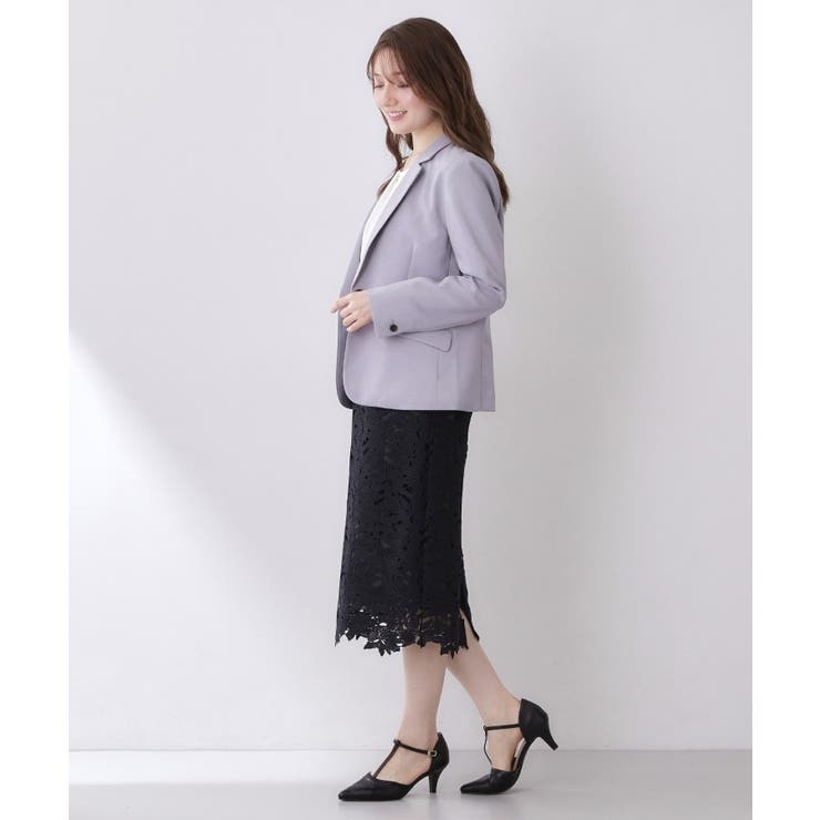 ストレッチテーラードジャケット/セットアップ対応【洗濯機OK】 | index | 詳細画像6 