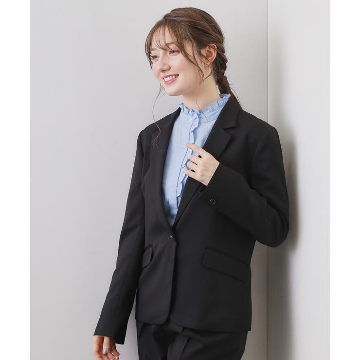 ストレッチテーラードジャケット/セットアップ対応【洗濯機OK】 | index | 詳細画像11 