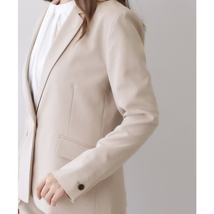 ストレッチテーラードジャケット/セットアップ対応【洗濯機OK】 | index | 詳細画像26 