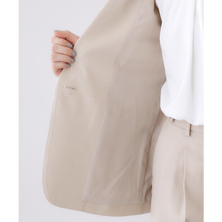 ストレッチテーラードジャケット/セットアップ対応【洗濯機OK】 | index | 詳細画像30 