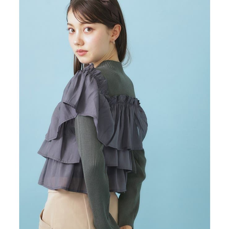 3wayフリルドッキングニット【洗濯機OK/坑ピル】 | index | 詳細画像10 