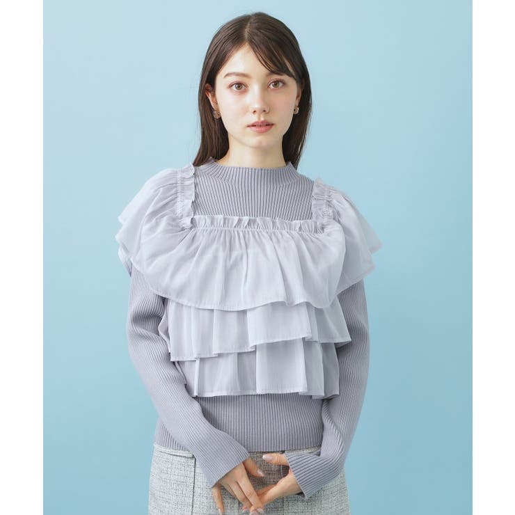 3wayフリルドッキングニット【洗濯機OK/坑ピル】 | index | 詳細画像37 