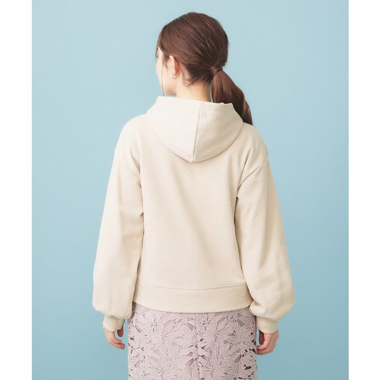 ラメ裏毛コンパクトジップパーカー【洗濯機OK】 | index | 詳細画像16 