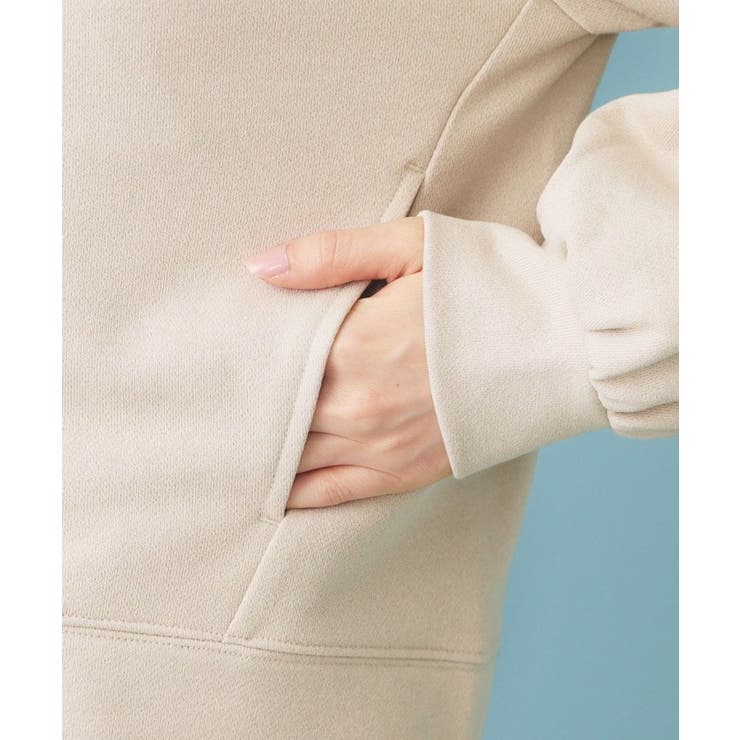 ラメ裏毛コンパクトジップパーカー【洗濯機OK】 | index | 詳細画像21 