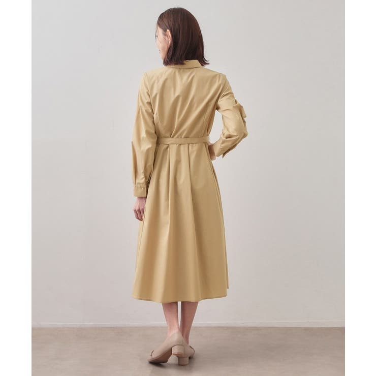 ベルト付きタックシャツワンピース【洗濯機OK/イージーアイロン】 | index | 詳細画像25 