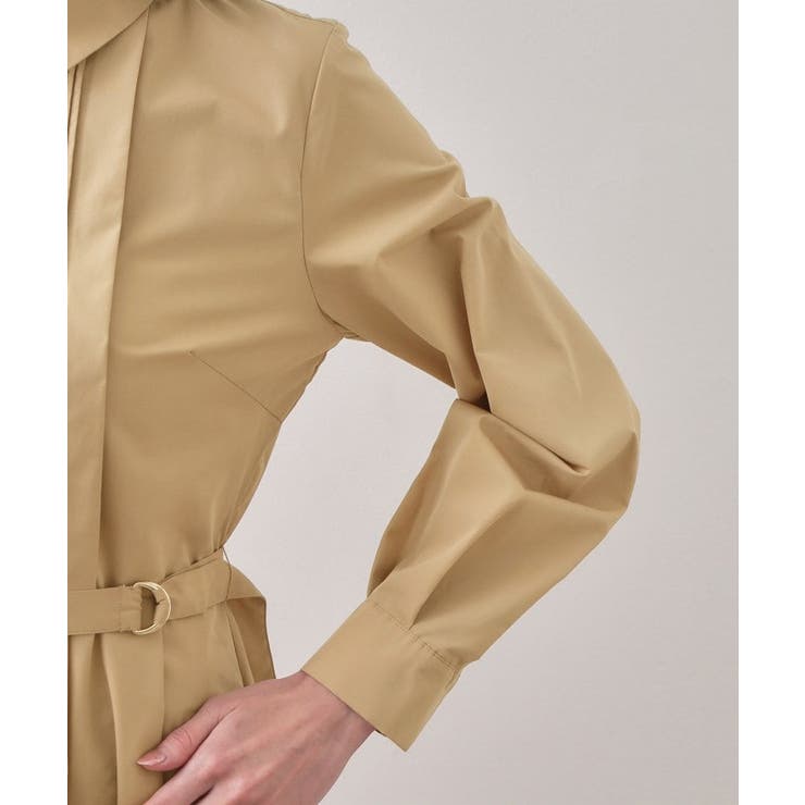 ベルト付きタックシャツワンピース【洗濯機OK/イージーアイロン】 | index | 詳細画像27 