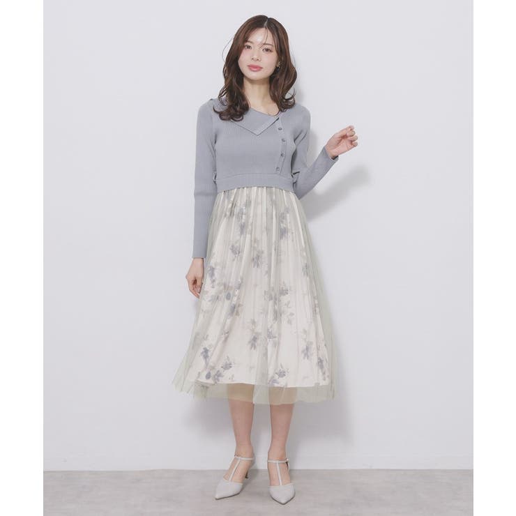 ドッキングニットワンピース【洗濯機OK/抗ピル】 | index | 詳細画像15 