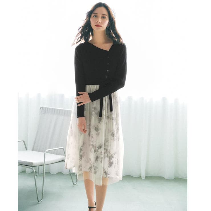 ドッキングニットワンピース【洗濯機OK/抗ピル】 | index | 詳細画像3 