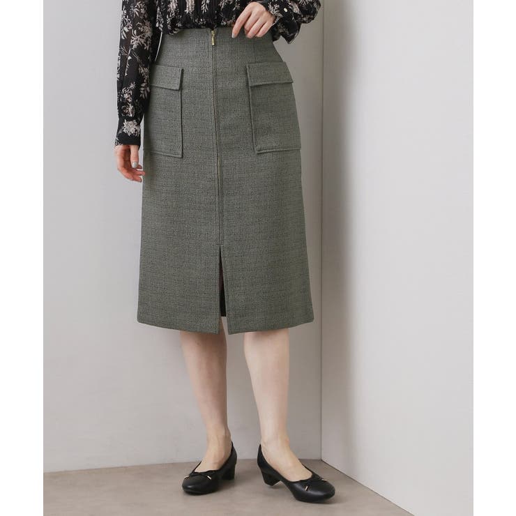 フロントジップタイトスカート【洗濯機OK/イージーアイロン】 | index | 詳細画像6 