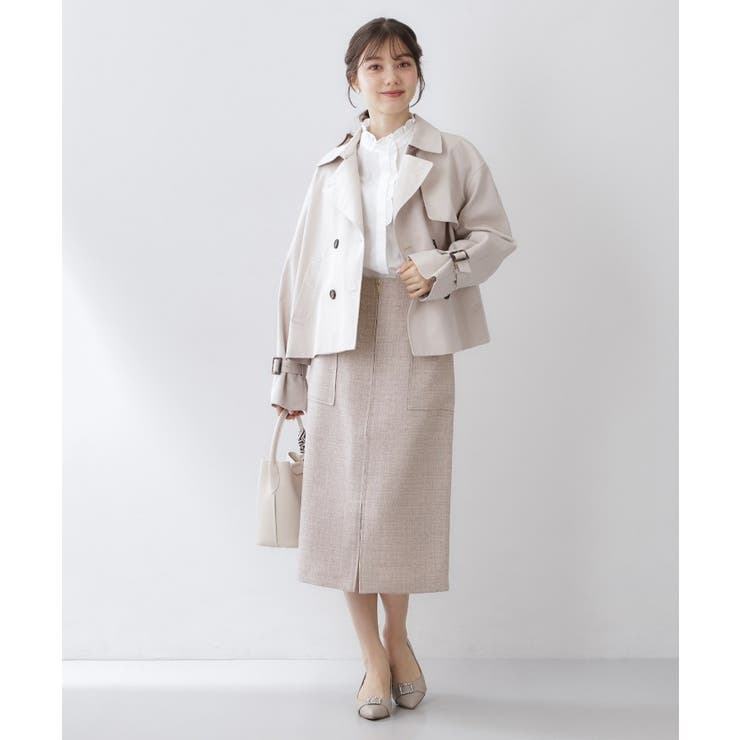 フロントジップタイトスカート【洗濯機OK/イージーアイロン】 | index | 詳細画像12 