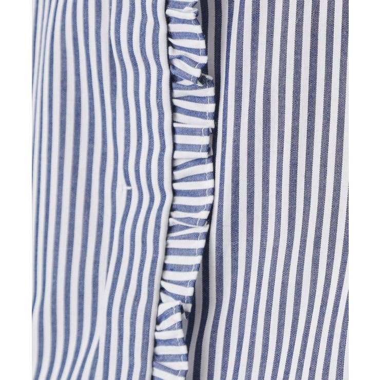 ブロードフロントフリルブラウス【洗濯機OK】《5col》 | index | 詳細画像12 