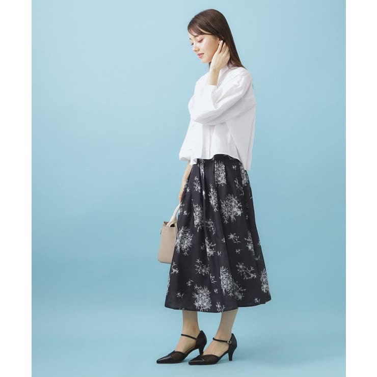 ブロード短丈タックシャツ【洗濯機OK】《5col》 | index | 詳細画像4 