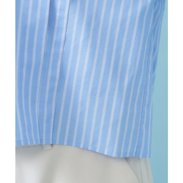 ブロード短丈タックシャツ【洗濯機OK】《5col》 | index | 詳細画像28 