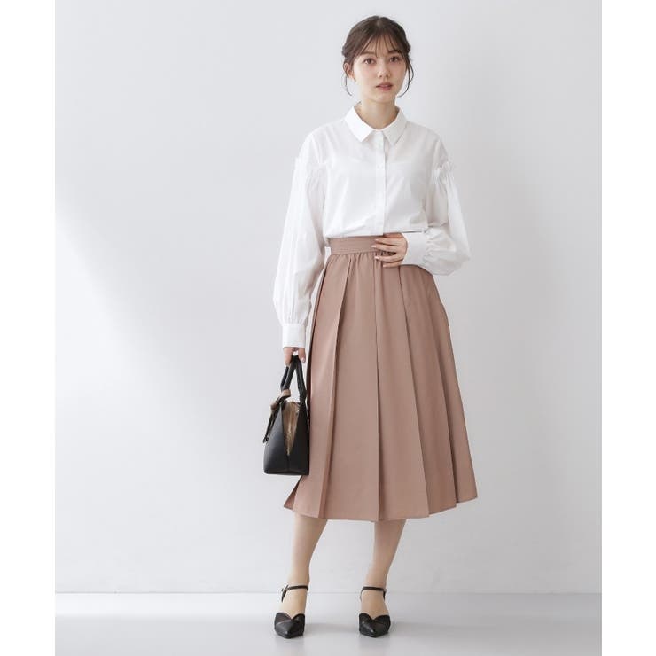 ボリュームスリーブブラウス【洗濯機OK】《5col》 | index | 詳細画像3 