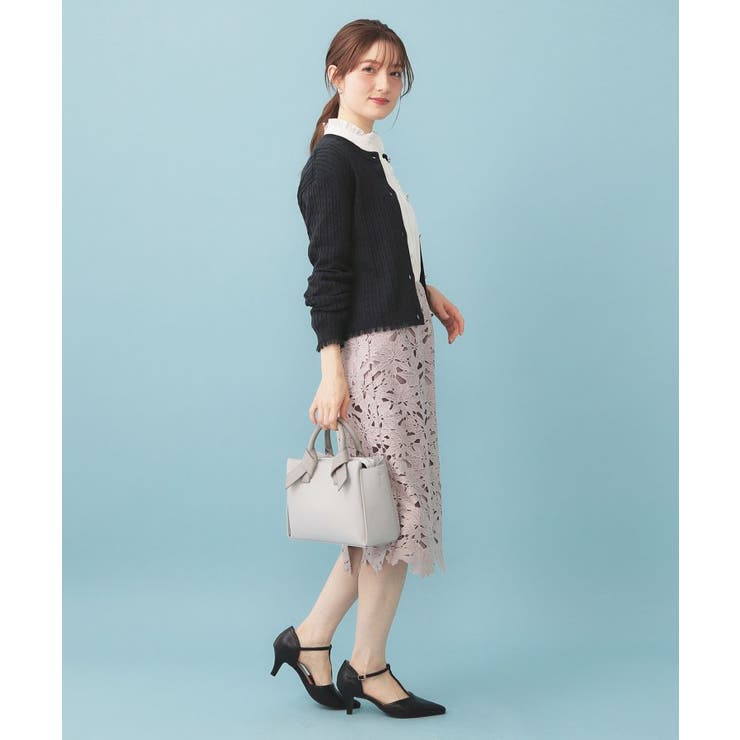 袖シアーフリルケーブルラメカーディガン【洗濯機OK/坑ピル】 | index | 詳細画像11 