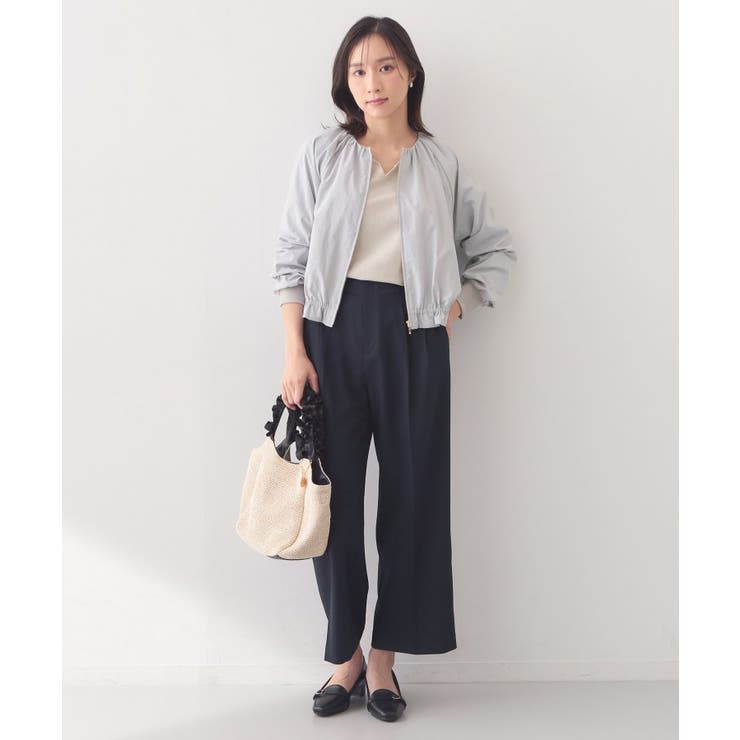 ノーカラーブルゾン【洗濯機OK/接触冷感/防シワ】 | index | 詳細画像10 