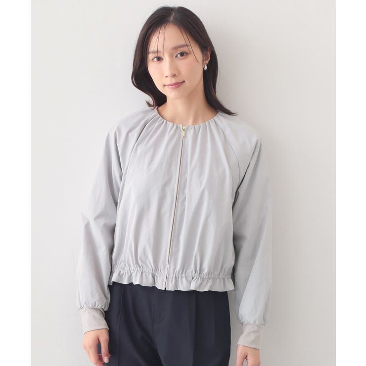 ノーカラーブルゾン【洗濯機OK/接触冷感/防シワ】 | index | 詳細画像13 