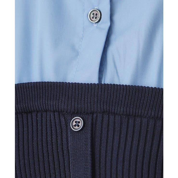 シャツドッキングペプラムニット【洗濯機OK】 | index | 詳細画像14 