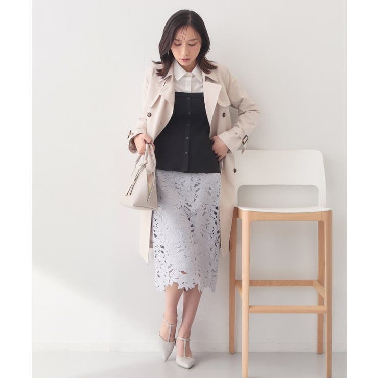 シャツドッキングペプラムニット【洗濯機OK】 | index | 詳細画像17 