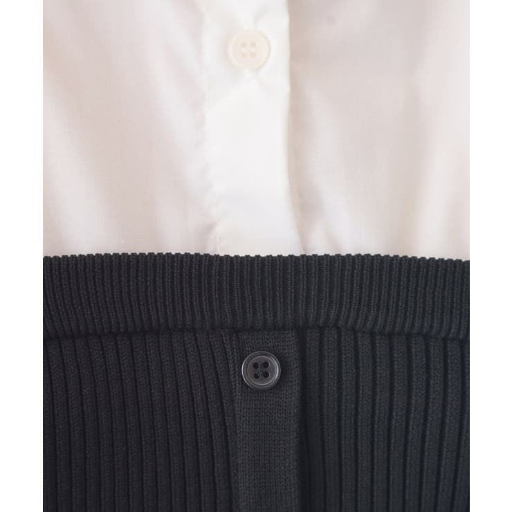 シャツドッキングペプラムニット【洗濯機OK】 | index | 詳細画像18 